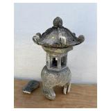 Concrete Pagoda Lawn Ornament