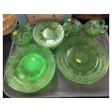 Uranium Glass Pieces