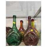 Contemporary Art Glass Bottles