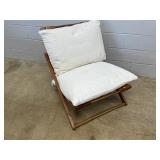 Folding Low Profile Chair w/ Cushions