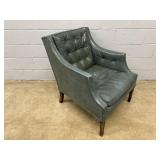 Leather Upholstered Arm Chair