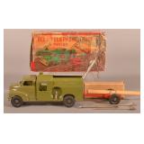 Vintage Hubley Die-Cast Bell Telephone Truck.