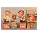 Three Vintage Japan Battery Operated Toys.