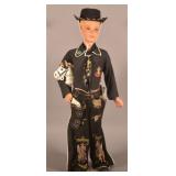 Boy Mannequin in Hopalong Cassidy Cowboy Attire.