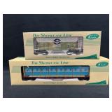 (2) Showcase Line S Scale Freight Cars