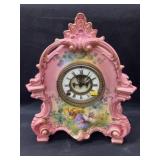 Ansonia Porcelain Mantel Clock