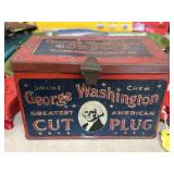 Washington Tobacco Tin