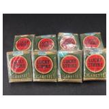 (8) WWII Era Lucky Strike Cigarette Packs