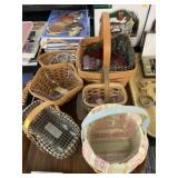 (6) Longaberger Baskets