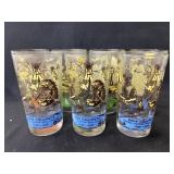 (7) Davy Crockett Tumblers