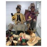 German Figurines with Contemporary Folk Art