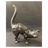 Cast Metal Cat