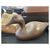 Unsigned Wooden Duck Decoy