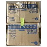 (2) Cases of Pacific Blue Multifold Paper Towels