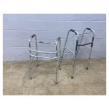 (2) Medical Folding Walkers