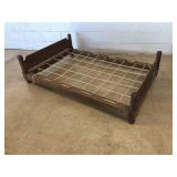 Antique Softwood 19th C. Trundle Bed.