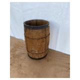 Vtg. Wooden Nail Keg