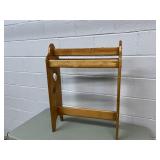 Pine Quilt Rack