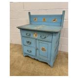 Painted Vtg. Wash Stand