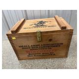 Contemporary Winchester Wooden Ammo Box