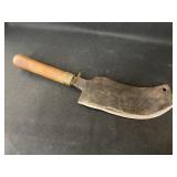 Unsigned Hand Forged Meat Cleaver