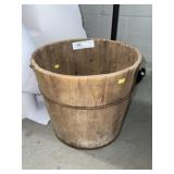 Primitive Wood Banded Bucket