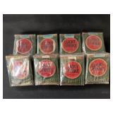 (8) WWII Era Lucky Strike Cigarette Packs