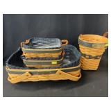 (4) Longaberger Collectors Club Baskets