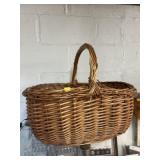 Contemporary Wicker Woven Basket