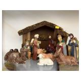 Assembled Nativity Scene