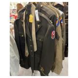 U.S. Military Dress Jackets with WWII Era Shirts