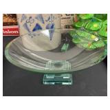 Large Glass Center Bowl