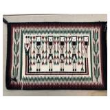 Contemporary Navajo Yei Pattern Rug