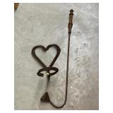 Candle Snuffer with Wrought Iron Wall Racks