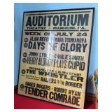 Framed Manheim Theatre Poster