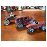 (3) Cast Metal Toy Vehicles