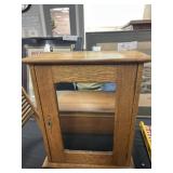 Oak Single Door Hanging Cupboard