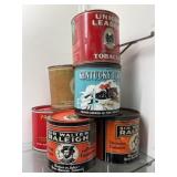 (7) Assorted Tobacco Tins