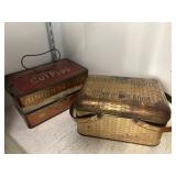 (2) Union Leader Tobacco Tins