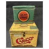 (2) Tobacco Tins