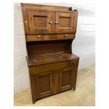 Softwood Dry Sink w/ Cupboard Top