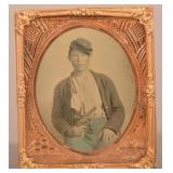 1/6th Plate Tintype of Union Soldier