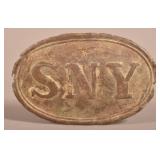 New York Militia Belt Plate