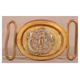 Massachusetts Militia Belt Plate