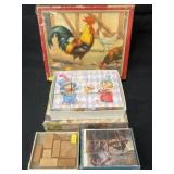 Vintage Wooden Puzzles