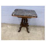 Antique Victorian Marble Top Parlor Stand