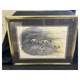 Karen Fraser Original "Storm Ponies II" Painting