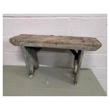 Softwood Primitive Mortised Bench