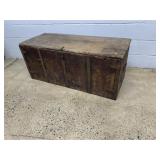 Antique Wooden Storage Box