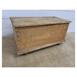 Antique Softwood Wood Box